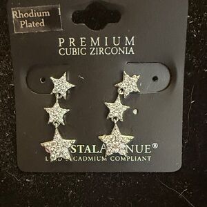 Silver Star Earrings